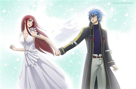 Yamato Naruto: Erza Scarlet and Jellal Fernandes