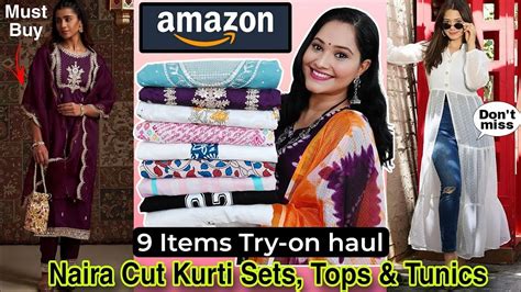 Amazon Kurta Sets Haul STARTS Rs 399Amazon Short Kurtis Cord Sets