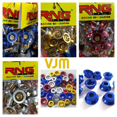 Jual Baut Ring Monel Sharky Drat 10 Untuk Plat Nomor Plat Borders Baut