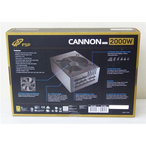 Fsp Cannon Pro W Fsp Agpbi Plus Gold Atx Eps