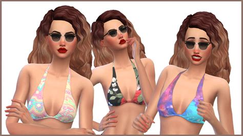 Byscreenside My First Cc 5 Fun Bikini Top Dopecherryblossomheart