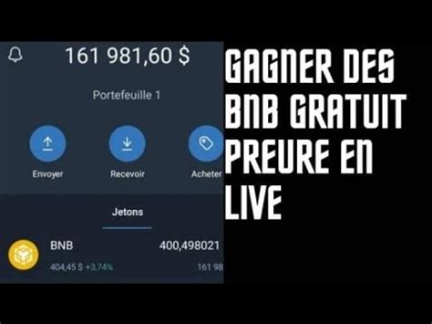 Gagner Des BNB Facilement Sans Devoir Investir YouTube