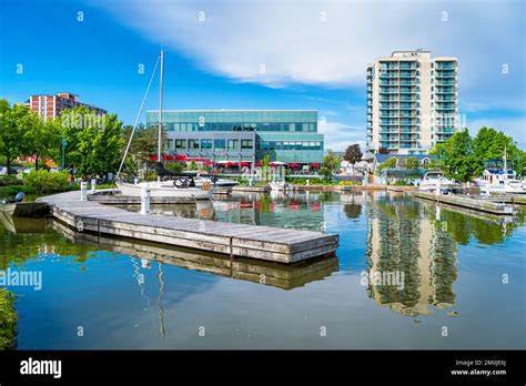 Waterfront At Port Credit Mississauga Ontario Canada Stock Photo Alamy