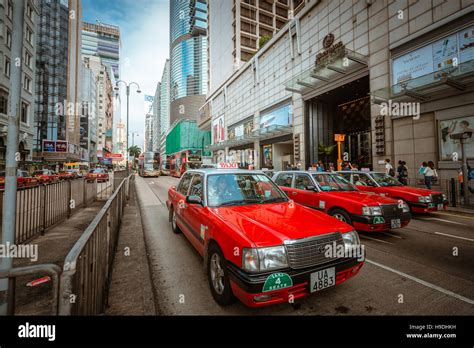 Street Hong Kong Famous Nathan Road Tsim Sha Tsui Stock Photo Alamy