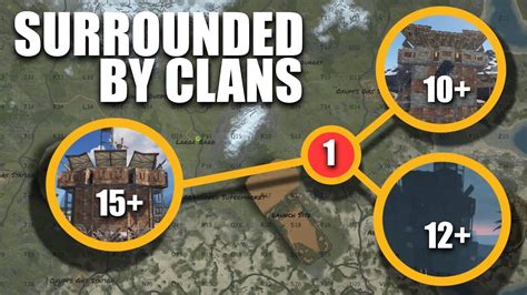 Clans Surrounded My Solo Base On Wipe Day Rust Solo Survival Of