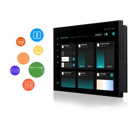 Panel Sterowania Calowy Ekran Dotykowy Z Bramk Bluetooth Zigbee