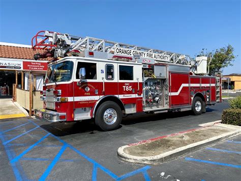 Orange County Fire T85 Orange County Fire Authority Truck Flickr