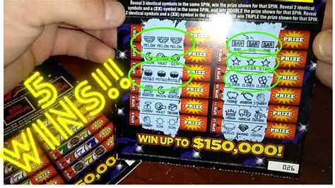 5 Wins 💲 Matching Symbols 😲 Ohio Lottery 2 Dollar Ticket Up To