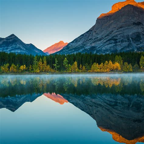 X Mountain Reflection In Lake Ipad Pro Retina Display Hd K