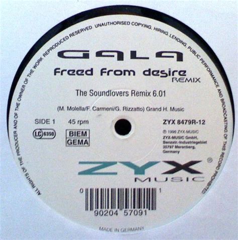 Gala – Freed From Desire (Remix) (1996, Vinyl) - Discogs