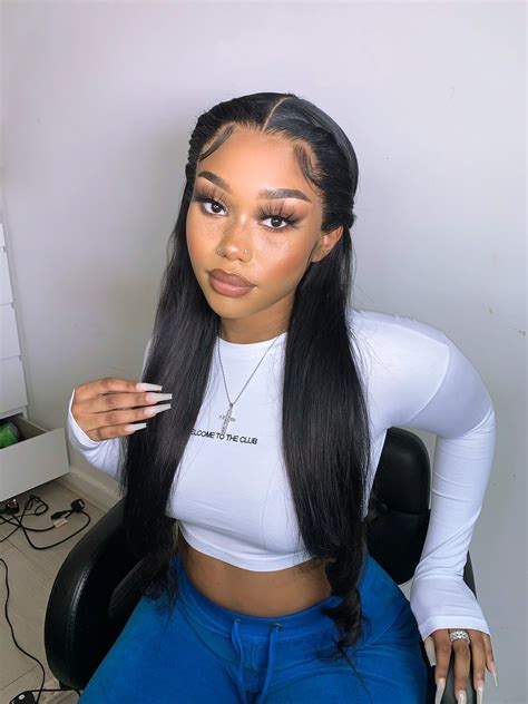 Ree Ree🧸 On Twitter Hair Styles Straight Hairstyles Baddie Hairstyles