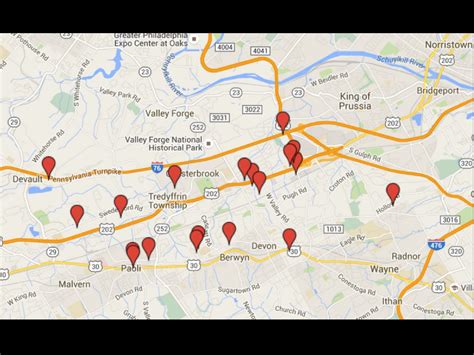 Tredyffrin Twp 2015 Halloween Sex Offender Safety Map Tredyffrin Pa