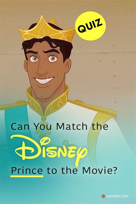 Quiz Can You Match The Disney Prince To The Movie In 2022 Disney Personality Quiz Disney