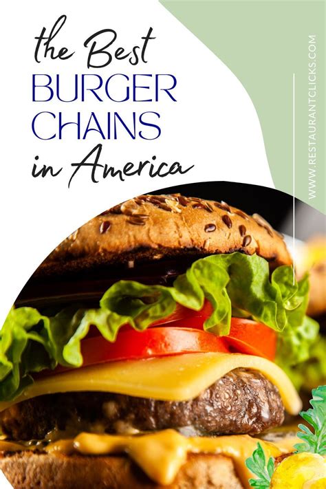 The best burger chains in america – Artofit