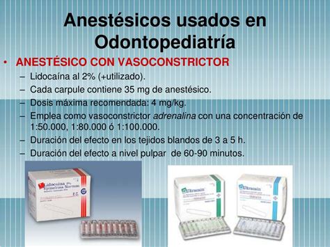 Ppt Anestesia Local En Odontopediatr A Powerpoint Presentation Free