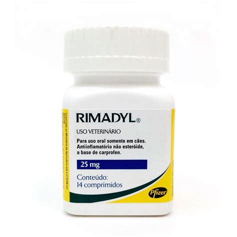 Rimadyl 25mg (14 comprimidos) - Pet Shop Molecão