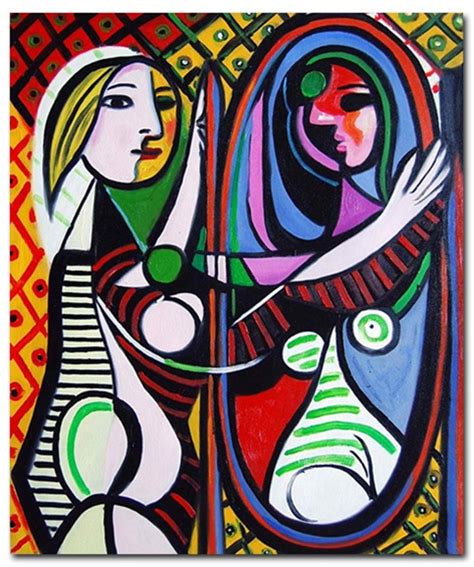 Girl before a mirror by picasso – Telegraph