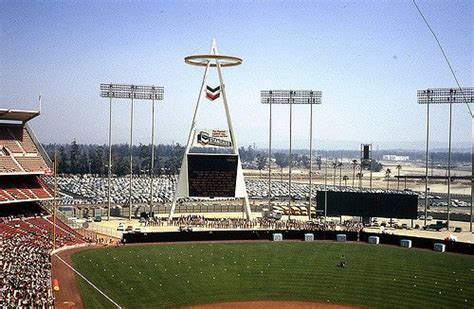 Anaheim Stadium First game 1966 | Baseball park, Angel stadium, Anaheim