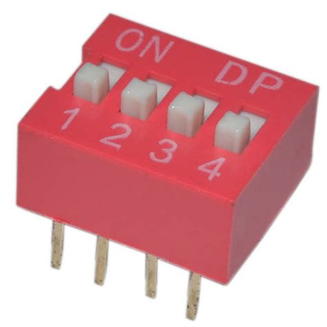 SWD-04 (DS-04) DIP переключатель / Купить в RoboShop