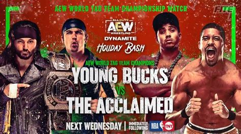 Early Lineup For Next Weeks Aew Holiday Bash