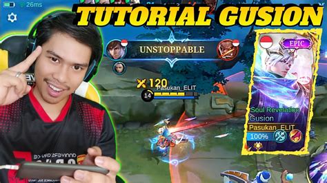 Tutorial Gusion Terbaru Cara Rotasi Open Posisi War Slowhand Tapi