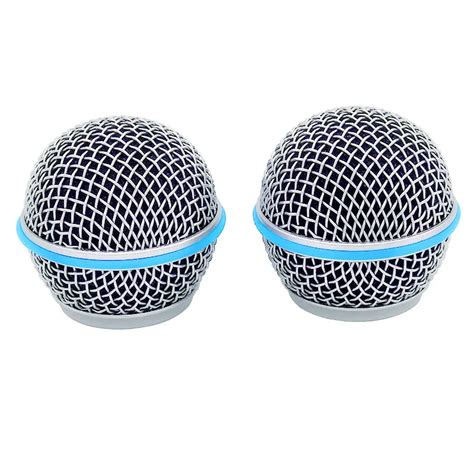 Grille En Maille T Te Sph Rique Pour Microphone Remplacement Du