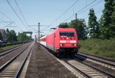 Hauptstrecke München Augsburg Rail Sim de deutsche Train