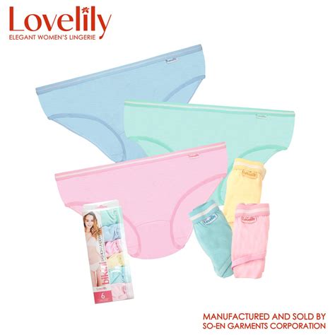 Lovelily In Delphine Cotton Rich Bikini Outside Panty Shopee Philippines