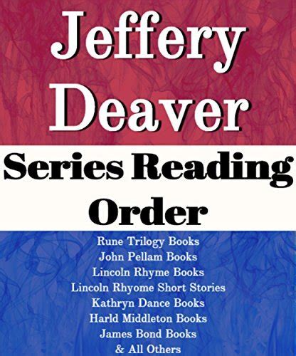 List Series Jeffery Deaver Series Reading Order Rune Trilogy John