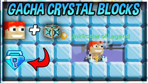 Gacha Tons Of Crystal Blocks Profit Growtopia Youtube