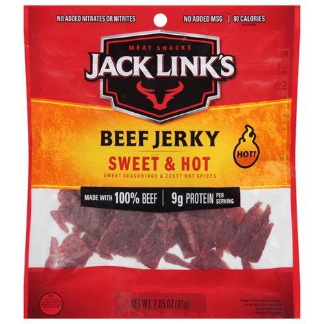 Save On Jack Links Meat Snacks Beef Jerky Sweet And Hot Order Online