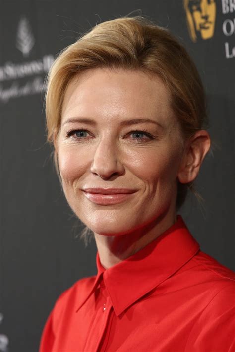 Cate Blanchett | Celebrity Hair at Golden Globe Awards Preparties 2014 ...