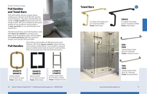 Hardware Catalogue Shs Frameless Hardware