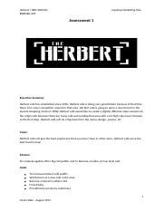 Marketing Plan Docx Herbert Sibc Bsbmkg Develop