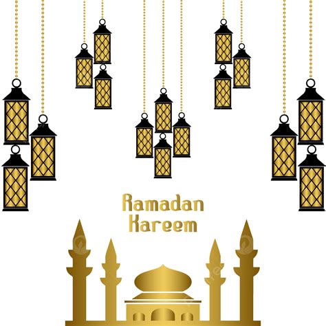 Fondo De Ramadan Kareem Y Linterna Ilustraci N Png Evento De Ramad N