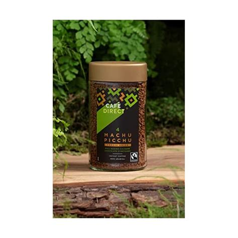 Cafédirect Fairtrade Machu Picchu Instant Coffee 100 G Pack Of 6