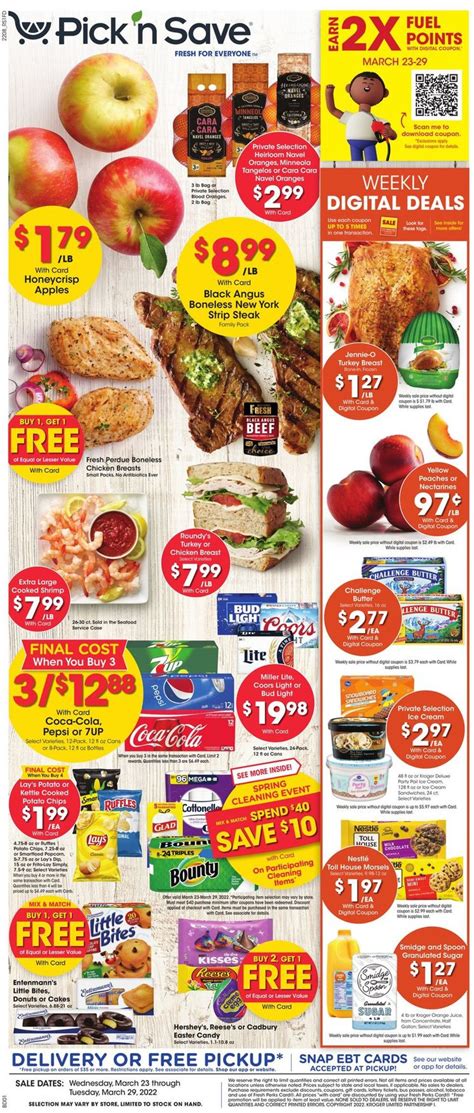 Pick ‘n Save Ad Circular - 03/23 - 03/29/2022 | Rabato