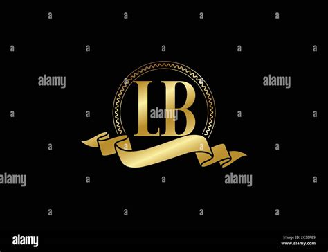 Initial Monogram Letter LB Logo Design Vector Template L B Letter Logo