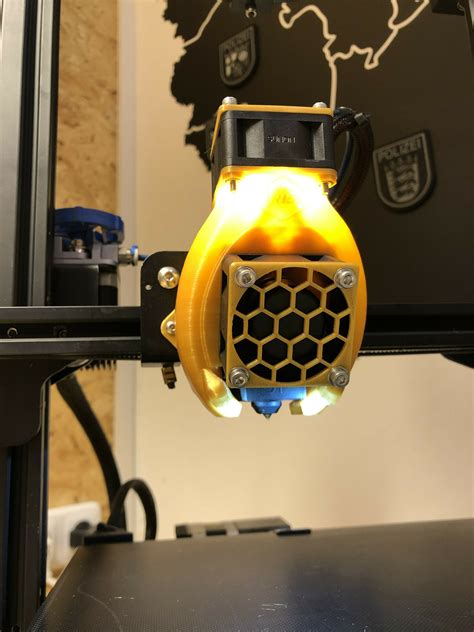 D Printed Ender V Pro Max Dual Mm Axial Fan Hot End Duct Fang Cr Micro