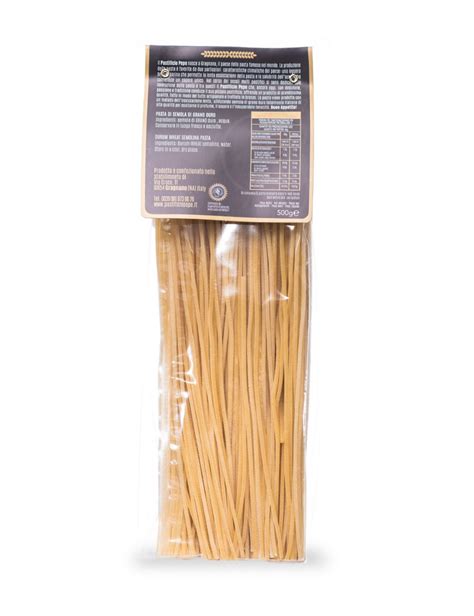 Spaghetti Alla Chitarra Pasta Di Gragnano I G P Pastificio Pepe 500 G