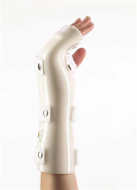 Corflex Extended Length Boxer Fracture Treatment Splint L Left White Health