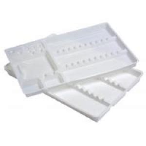 Disposable Plastic Instrument Tray Sectioned