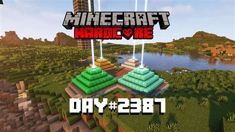 Hardcore Minecraft Series 1 Episode 8 Beacons Wheeltomoonn YouTube