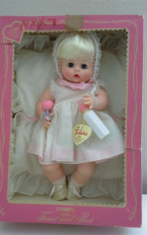 Effanbee 1964 Twinkie Baby Doll Original Box Effanbee Dolls Baby