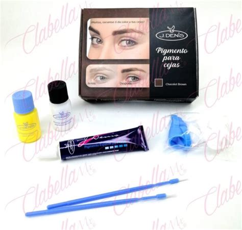 Kit Pigmento Para Cejas J Denis Incluye Tubo De Gr Gel