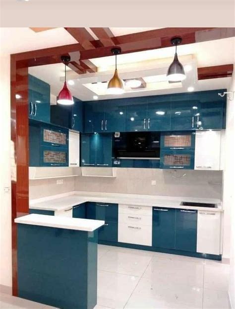 PVC Modern Modular Kitchen Cabinets At Rs 20000 Sq Ft In 24 Parganas