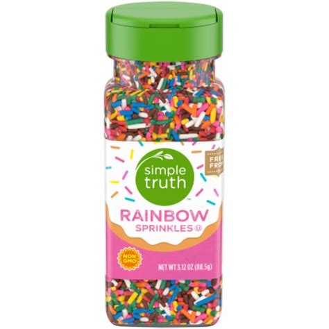 Simple Truth™ Rainbow Sprinkles Shaker, 3.12 oz - King Soopers