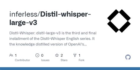 Github Inferless Distil Whisper Large V Distil Whisper Distil