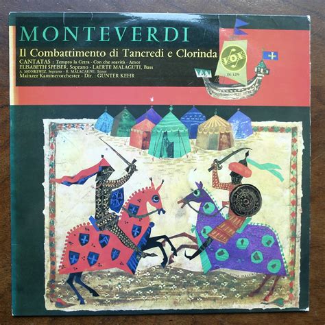 Monteverdi IL Combattimento Di Tancredi E Clorinda Can Flickr