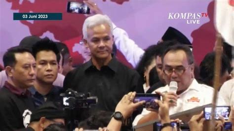 Projo Absen Di Deklarasi Relawan Jokowi Dukung Ganjar Pranowo Semalam